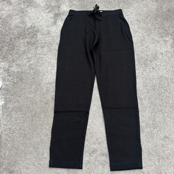 Betabrand All Day Chelsea Jogger Pants Womens Small Long Black Drawstring NWT - Picture 1 of 13